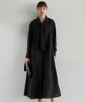  キュプラシルキーオーガンジー ワンピース