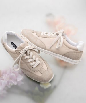  【PARADIS COULEUR】異素材コンビロープロファイルスニーカー