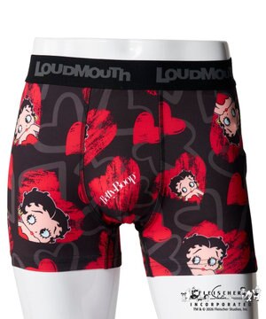  【Loudmouth×Betty Boop™】ボクサーパンツ
