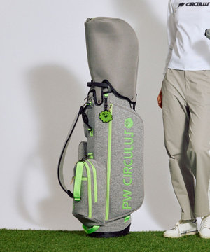 【25秋冬 新色追加！】【UNISEX】デタッチャブル キャディバッグ　取っ手付ポーチ・シューズケース付  ゴルフ