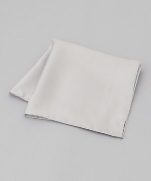  【日本製】定番 シルク100％ チーフ