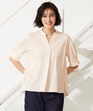  【WEB限定・洗える】トリコットジャージー カットソー