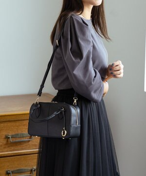 【ショルダーベルト付き】ミニボストンバッグ