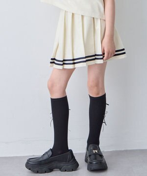  【洗濯機可能/吸汗速乾】ドライタッチ プリーツスカパン