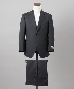  【御幸毛織】ドライスピナーツイルストレッチスーツ_グレー