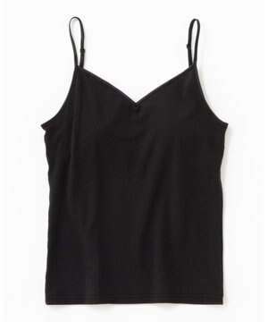 【温活にも最適】バックオープン キャミソール(カップ付)