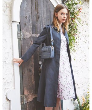  【洗える】TORCH 襟付きコート