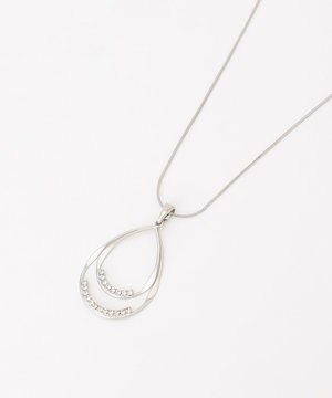  ストーンラインドロップ ネックレス