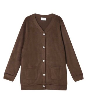  ビーバー仕立てカーディガン