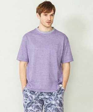  【SPACE／UNISEX】清涼感 リネンハニカム Tシャツ