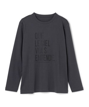  コットンスムース グラフィック ロンＴ