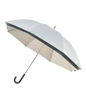  断熱パラソル 二階建て 晴雨兼用 プレーン 60cm 大きめ 日傘 遮熱 遮光 UV