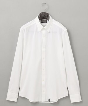  【吸水速乾】クールマックス鹿の子 ビズシャツ_スナップダウン