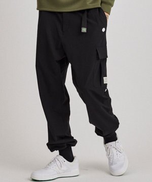 【MEN】裾2WAY ワイドパンツ