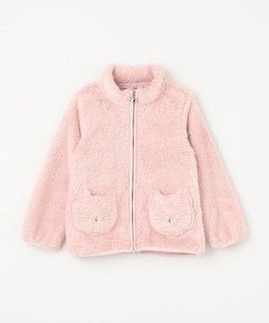  ネコポケットボアブルゾン