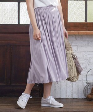 【WEB限定】チュールプリーツ スカート