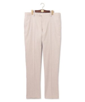  【KING SIZE】【ウォッシャブル可】コンフォートストレッチリネン スラックス