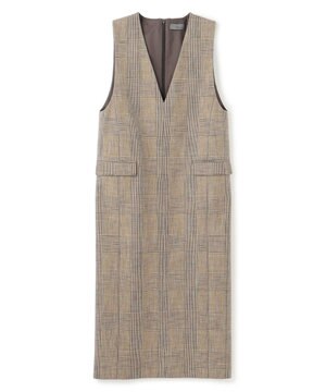  グレンチェック ワンピース