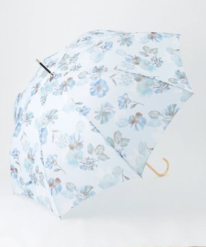  【WEB限定】晴雨兼用フローラルウォッシュ 長傘