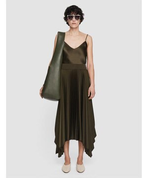  ニットウィーブプリッセ　プリーツスカート