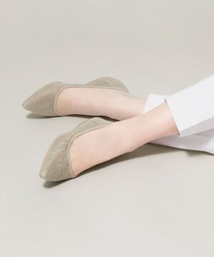 【軽量】シースルー ポインテッド パンプス