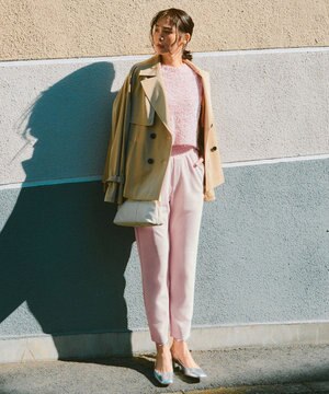 【15サイズ展開/シワになりにくい】BEAUTY MOVE スティックパンツ