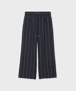  ストライプ ストレートパンツ