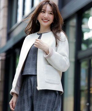  【2WAY】ショートリバーシブル コート