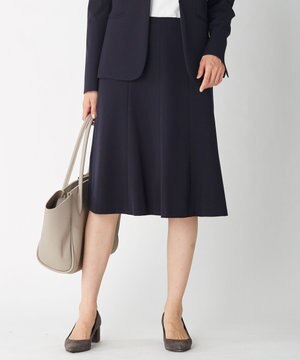  【スーツ対応】T／Rアルガンシルク スカート