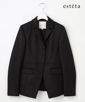 【エステータ】CANONICO カバートクロス ジャケット