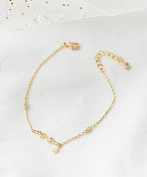  シャイニーティアリーフブレスレット