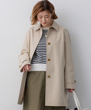  エアータンブラー TCギャバジン ステンカラー コート