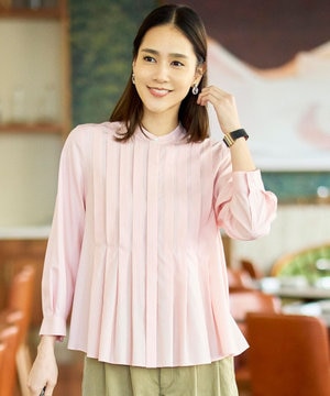 【カタログ掲載】ドレープブロードタック ブラウス