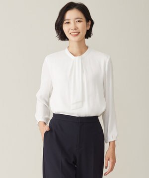  ジョーゼット ボウタイ カットソー