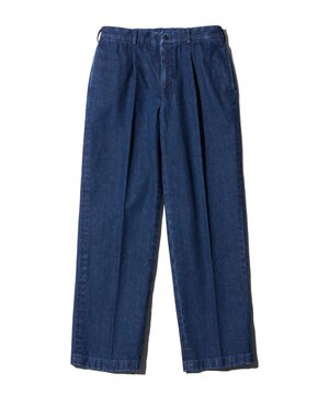  【J.PRESS ORIGINALS】1TUCK PIPED STEM DENIM