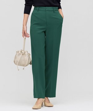 【CLASSY.掲載】トリアセダブルクロス ストレートパンツ