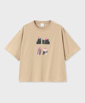  Cut Up In Quarters 半袖Tシャツ