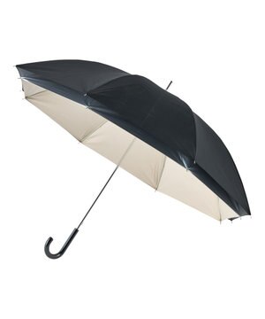  断熱パラソル 二階建て 晴雨兼用 プレーン 60cm 大きめ 日傘 遮熱 遮光 UV