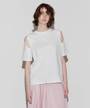 【Nave　洗える】クリアジャージー Tシャツ