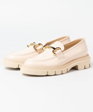  【LucaGrossi/ルカグロッシ】タンクソールビットローファー