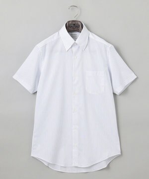  春夏向け【形態安定】SUMMERPREMIUMPLEATS_スナップダウンカラー 半袖ドレスシャツ(25年モデル)