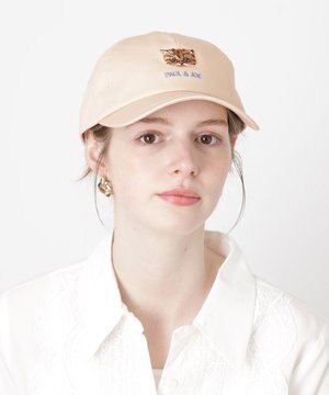 【FUDGE掲載】ポール & ジョー (PAUL & JOE ACCESSOIRES) 猫 ヌネット刺繍 キャップ