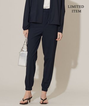  【WEB限定・接触冷感・UVカット・洗える】アトラストリコット ジョグパンツ