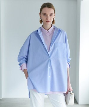  クリーンブロード オーバーシャツ