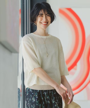 アイレットメッシュニット