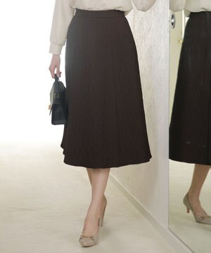  ジャカードフレア スカート