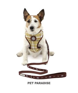  J.PRESS ハーネス＆リード フランネル 《チェック柄》 ３S 超小型犬