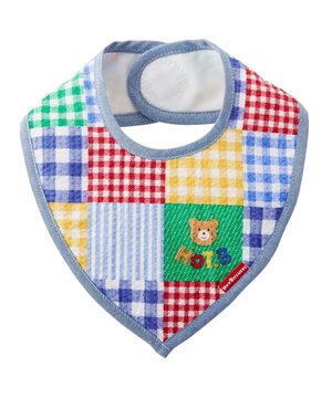  パッチワーク柄 スタイ はっ水