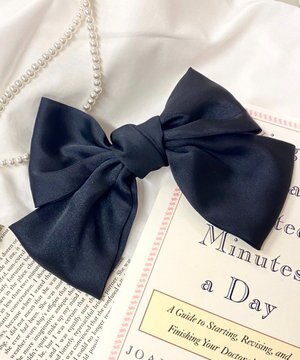  BIGリボンバレッタ