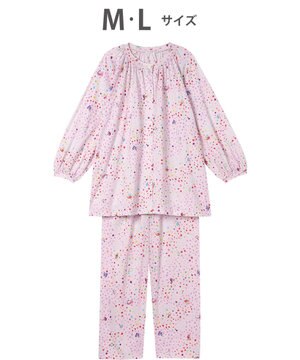  ツモリチサト パジャマ 綿混(本体) 天竺素材 9分袖 長袖 9分丈 レディース UDX594 /ワコール